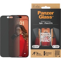 PANZER GLASS PanzerGlass Privacy Displayschutz iPhone 15 Pro | Ultra-Wide Fit