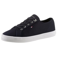 Tommy Hilfiger Sneakers aus Stoff Essential Vulcanized Sneaker FW0FW07119 Dunkelblau8720643140797