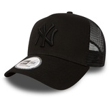New Era New York Yankees MLB Clean Schwarz Verstellbare 9Forty A-Frame Trucker Cap für Kinder - Youth
