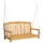 vidaXL Schaukelbank 114 x 61 x 61,5 cm Braun