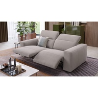 Stoffcouch Lenola 2-Sitzer Relaxsofa - schwarz