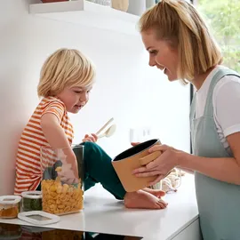 Mepal Rechteckige Vorratsdose weiß 1,5 l