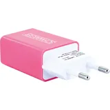 Schwaiger LAD300P 511 Ladegerät für Mobilgeräte Pink Weiß Indoor (LAD300P511)
