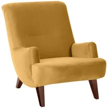 58 aufm Kessel Sessel 58aufmkessel Polyester 101 x 80 x 71 cm Nussbaum retro