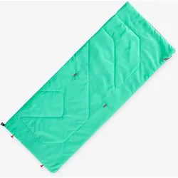 Schlafsack Kinder Camping - MH100 20 °C grün, grün, EINHEITSGRÖSSE