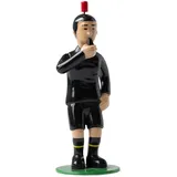 TIPP-KICK Schiri I Original Schiedsrichter + gelbe & rote Karte für Groß & Klein ab 5 Jahren I Spielspaß mit der Fußball-Figur Spiel I Zubehör I Trikot Schwarz