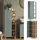Vicco Midischrank Karen Sonoma/Blau 50 x 128 x 35 cm Blau/Grau