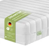 DREAMSTAR Easy Flex | ergonomische 7-Zonen Kaltschaummatratze | Öko-Tex Zertifiziert | Härtegrad 2 und 3 (H2 & H3) | Rollmatratze 21 cm | Made in EU I 120 x 200 cm