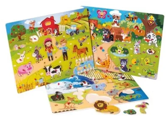 Wooden Puzzle assorted