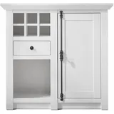 Home Affaire Highboard 108 x 100 x 45 cm Weiß