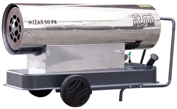 ITM MIZAR 50PX INOX - Diesel Heizgerät  - direkte Heizung