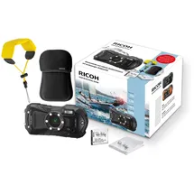 Ricoh WG-80 Schwarz inkl. Zubehör