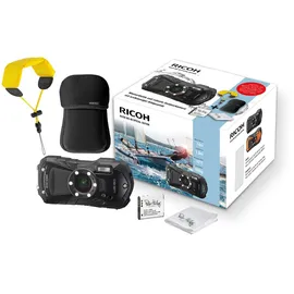 Ricoh WG-80 Schwarz inkl. Zubehör