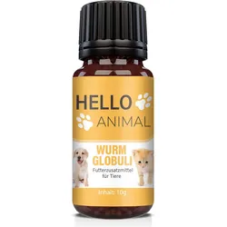 Hello Animal® | Wurm Kügelchen für Tiere Globuli 10 g