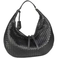 ABRO Nana in Black/Nickel (8.6 Liter), Handtasche