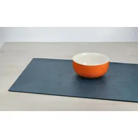 Asa Selection Tischset Vegan Leather 46 x 33 cm Polyurethan Blau