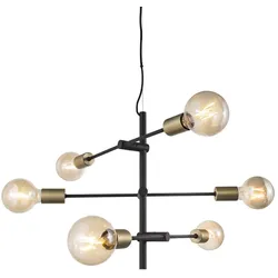 Nordlux Josefine, E27, IP20, Schwarz
