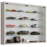 VCM Hängevitrine weiß