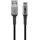goobay USB-C auf USB-A 0,5 m Schwarz/Grau