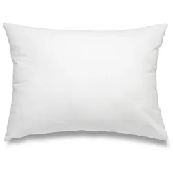 wometo Federkissen Kissen 100% Federn 30x50 - 330g OEKO-TEX Füllkissen Bezug Baumwolle weiß / Innenkissen / Füllkissen / Kissenfüllung / kleine Sofakissen