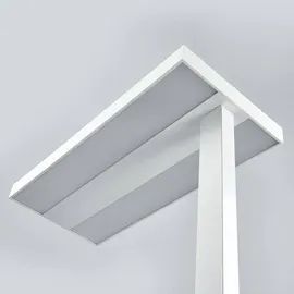 ARCCHIO LED-Stehlampe Logan Basic, weiß, 6.000 lm, dimmbar