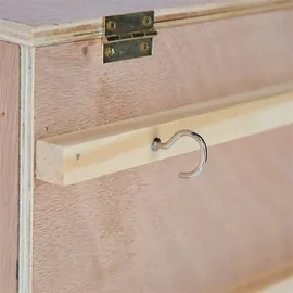 Kerbl Heuraufe mit Sitzbrett