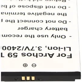 AccuCell Akku passend für den Archos 59 Titanium Akku AC59TI