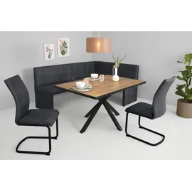 Hela Eckbank Melanie, - grau , Maße (cm): B: 61 H: 90