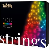 Twinkly Strings - 100 App-Controlled RGB schwarz, 100-flammig 8m