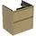 Geberit Waschtischunterschrank 2 Schubladen 59,5 x 60,6 x 44,6 cm Eiche natur