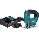 Makita Makita, JV 101 DSA Akku Stichsäge, 12 V max. 65 mm + 2x Akku 2,0 Ah + Ladegerät