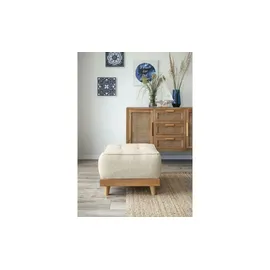 miuform Fußhocker Dazzling Daisy 56 x 42 cm Beige