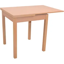 Hofmann Living And More Essgruppe "3tlg. Tischgruppe", gelb (buche, nachbildung, gelb, buche, nachbildung), B:45cm H:95cm T:48cm, FSC-zertifiziertes Massivholz, HOFMANN LIVING AND MORE, Sitzmöbel-Sets, Essgruppe, Stühle montiert