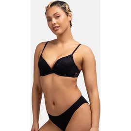DORINA Push-up-BH Sonia (2-tlg) mit vorgeformten Cups schwarz 70