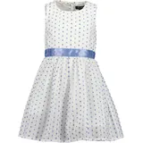 blue seven Sommerkleid BLUE SEVEN, "Blue Seven Kleid", Mädchen, Gr. 110, 0001, weiß, 100% Baumwolle, normal, Rundhals, Kleider Sommerkleid