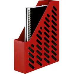 office discount Stehsammler 1601-DO-17 rot Kunststoff, DIN A4