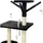 les tendances Jipsy Kratzbaum 50 x 35 x 138 cm Schwarz