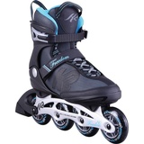 K2 Freedom black/light blue 36,5