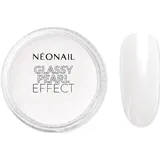 NeoNail Professional NEONAIL Glassy Pearl Effect Nageldesign WHITE 2 g Weiss