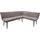 Hti-Living Eckbank Links Mesilla Braun 195 cm