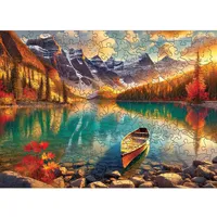 HCM Holzpuzzle – Indian Summer, 200 Teile, detailreiches Design,