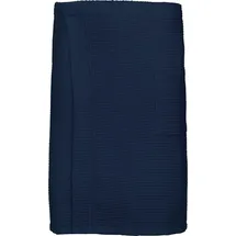 VOSSEN Kilt Will-L, ideal für Sauna & Spa, Kurzform, Waffelpiqué, Knöpfe, Saunakilt für Herren,Waffelpiqué-Struktur,reine Baumwolle, Druckknöpfe blau