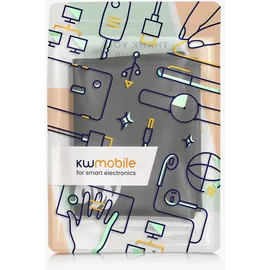 kwmobile Hülle kompatibel mit Thermomix TM5 / TM6 - Küchenmaschine Abdeckhaube - in Schwarz Weiß Neugierige Katze