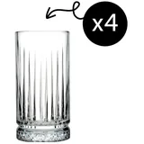 Pasabahce Elysia Longdrinkgläser Transparent 4-tlg.
