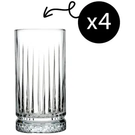 Pasabahce Elysia Longdrinkgläser Transparent 4-tlg.