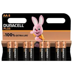 DURACELL Batterie Plus AA MN1500/LR6 8er Karte