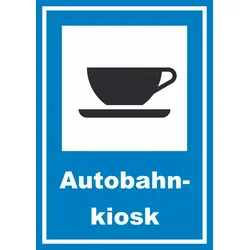 Autobahnkiosk Schild A3 (297x420mm)