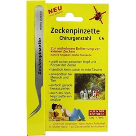 Pharma Brutscher Zeckenpinzette Chirurgenstahl