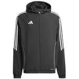 adidas Regenjacke Tiro 24 Schwarz/Weiß 152