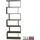 Hti-Living Thekla Raumteiler 70 x 23,5 x 189 cm Schwarz
